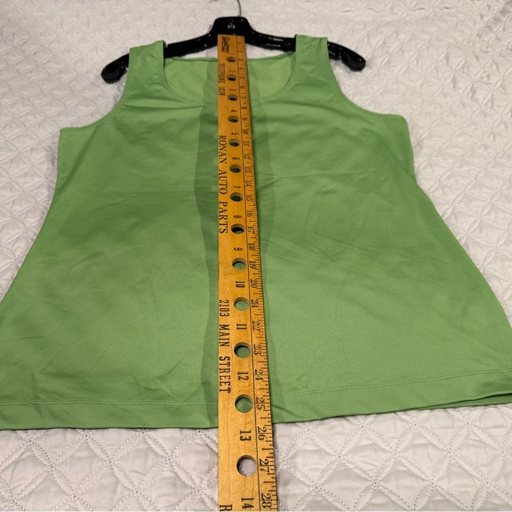 Charter Club Mint Green Tank Top - Size L - Picture 4 of 7